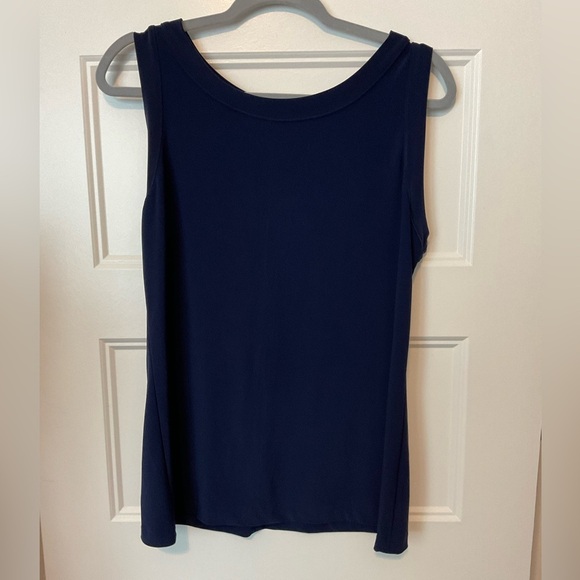 Norma Kamali Sleeveless Blouse Size XL - Picture 1 of 5